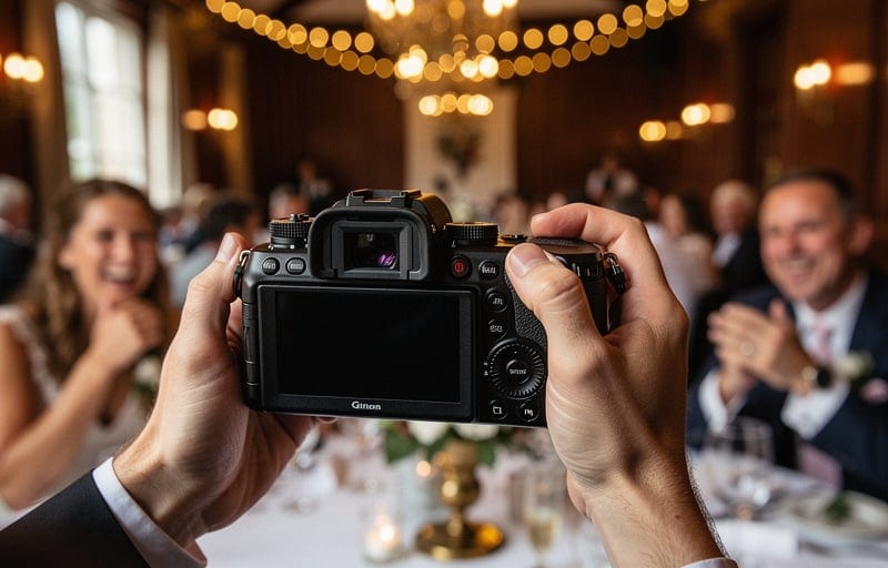 Choisir vos photographes parmi les invités : la méthode du cercle